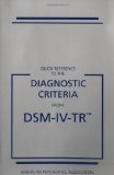 Portada de QUICK REFERENCE TO THE DIAGNOSTIC CRITERIA FROM DSM-IV-TR