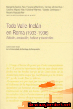 Portada de TODO VALLE-INCLÁN EN ROMA - EBOOK