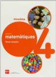 Portada de QUADERN DE MATEMÀTIQUES. 4 PRIMÀRIA, 3 TRIMESTRE. CONNECTA 2.0