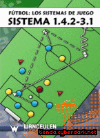 Portada de FÚTBOL: LOS SISTEMAS DE JUEGO. SISTEMA 1.4.2-3.1 - EBOOK