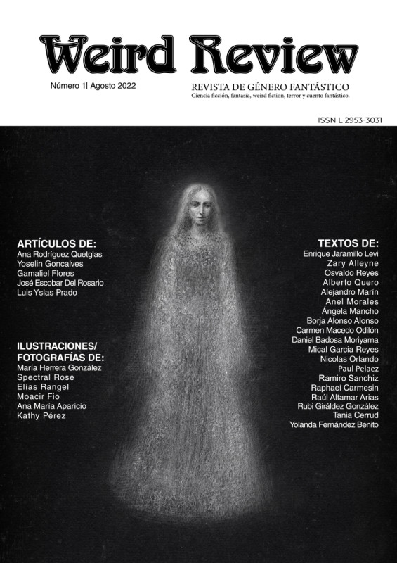 Portada de REVISTA WEIRD REVIEW NÚMERO 1