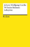 Portada de WILHELM MEISTERS LEHRJAHRE