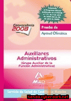 Portada de AUXILIARES ADMINISTRATIVOS (GRUPO AUXILIAR DE LA FUNCIÓN ADMINISTRATIVA) DEL SERVICIO DE SALUD DE CASTILLA-LA MANCHA (SESCAM). PRUEBA DE APTITUD OFIMÁTICA - EBOOK