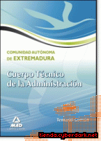Portada de CUERPO TÉCNICO DE LA ADMINISTRACIÓN DE LA COMUNIDAD AUTONÓMA DE EXTREMADURA. TEMARIO COMÚN - EBOOK