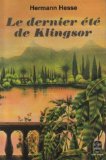 Portada de LE DERNIER ETE DE KLINGSOR