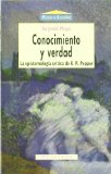 Portada de CONOCIMIENTO Y VERDAD. LA PIESTEMOLOGIA CRITICA DE K.R. POPPER