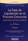 Portada de LA FASE DE LIQUIDACIÓN EN EL PROCESO CONCURSAL