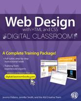Portada de WEB DESIGN WITH HTML AND CSS DIGITAL CLASSROOM
