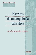 Portada de ESCRITOS DE ANTROPOLOGIA FILOSOFICA