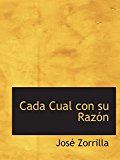 Portada de CADA CUAL CON SU RAZ&Oacute;N