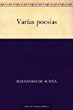 Portada de VARIAS POESIAS