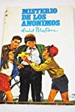 Portada de MISTERIO DE LOS AN&Oacute;NIMOS