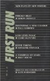 Portada de FIRST RUN : NEW PLAYS BY NEW WRITERS (PRICKLY HEAT, INVENTING A NEW COLOUR, LOW LEVEL PANIC, LEAVE TAKING, A HANDFUL OF STARS) BY SIMON DONALD, PAUL GODFREY, CLARE MCINTYRE, WINSOME PINNOCK, (1994) PAPERBACK