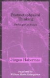 Portada de POSTMETAPHYSICAL THINKING (STUDIES IN CONTEMPORARY GERMAN SOCIAL THOUGHT)