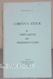 Portada de GORFIN'S STOCK. (WORKING PAPERS FOR A SECOND EDITION OF AN ENQUIRY INTO THE NATURE OF CERTAIN NINETEENTH CENTURY PAMPHLETS, NO. 4)