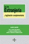 Portada de LEY DE EXTRANJERÍA Y LEGISLACIÓN COMPLEMENTARIA