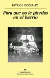 Portada de PARA QUE NO TE PIERDAS EN EL BARRIO (PANORAMA DE NARRATIVAS)