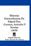 Portada de HISTORIAS EXTRAORDINARIAS DE EDGARD POE: CUENTOS, ARTICULOS Y NOVELAS (1859)