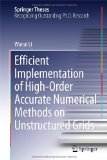 Portada de EFFICIENT IMPLEMENTATION OF HIGH-ORDER ACCURATE NUMERICAL METHODS ON UNSTRUCTURED GRIDS