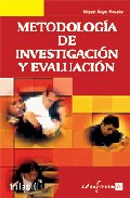 Portada de METODOLOGIA DE INVESTIGACION Y EVALUACION