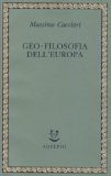 Portada de GEOFILOSOFIA DELL'EUROPA (SAGGI. NUOVA SERIE)