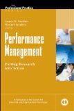 Portada de PERFORMANCE MANAGEMENT: PUTTING RESEARCH INTO ACTION