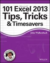 Portada de 101 EXCEL 2013 TIPS, TRICKS AND TIMESAVERS