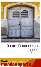 Portada de POEMS: DRAMATIC AND LYRICAL