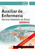 Portada de AUXILIARES DE ENFERMERÍA DEL SERVICIO MADRILEÑO DE SALUD (SERMAS). TEMARIO VOLUMEN I - EBOOK