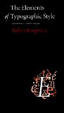 Portada de THE ELEMENTS OF TYPOGRAPHIC STYLE