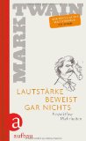 Portada de LAUTST&Auml;RKE BEWEIST GAR NICHTS