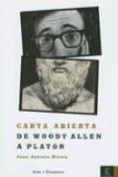 Portada de CARTA ABIERTA DE WOODY ALLEN A PLATÓN