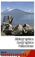 Portada de BIBLIOGRAPHICA GEOGRAPHICA PALAESTINAE