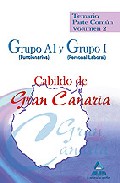 Portada de GRUPO A1  Y GRUPO I  DEL CABILDO DE GRAN CANARIA. TEMARIO PARTE COMUN. VOLUMEN II