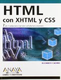 Portada de HTML CON XHTML Y CSS (ANAYA MULTIMEDIA)