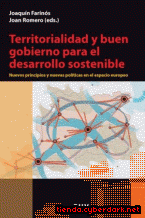 Portada de TERRITORIALIDAD Y BUEN GOBIERNO PARA EL DESARROLLO SOSTENIBLE - EBOOK