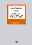 Portada de MANUAL DE DERECHO MERCANTIL