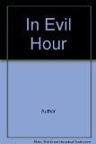 Portada de IN EVIL HOUR