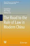 Portada de THE ROAD TO THE RULE OF LAW IN MODERN CHINA