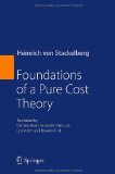 Portada de FOUNDATIONS OF A PURE COST THEORY