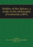 Portada de RIDDLES OF THE SPHINX: A STUDY IN THE PHILOSOPHY OF EVOLUTION (1891)