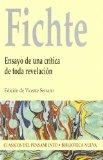 Portada de FICHTE: ENSAYO DE UNA CRITICA DE TODA REVELACION