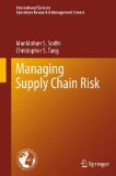 Portada de MANAGING SUPPLY CHAIN RISK