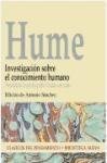 Portada de INVESTIGACION SOBRE EL CONOCIMIENTO HUMANO