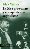 Portada de LA ÉTICA PROTESTANTE Y EL ESPÍRITU DEL CAPITALISMO