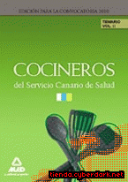 Portada de COCINEROS SERVICIO CANARIO DE SALUD. TEMARIO VOLUMEN II - EBOOK
