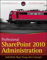 Portada de PROFESSIONAL SHAREPOINT 2010 ADMINISTRATION