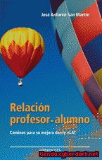 Portada de RELACIÓN PROFESOR ALUMNO- 1&ORDF; EDICIÓN - EBOOK