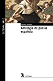 Portada de ANTOLOGIA DE POESIA ESPA&Ntilde;OLA