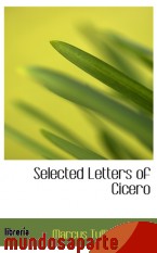 Portada de SELECTED LETTERS OF CICERO